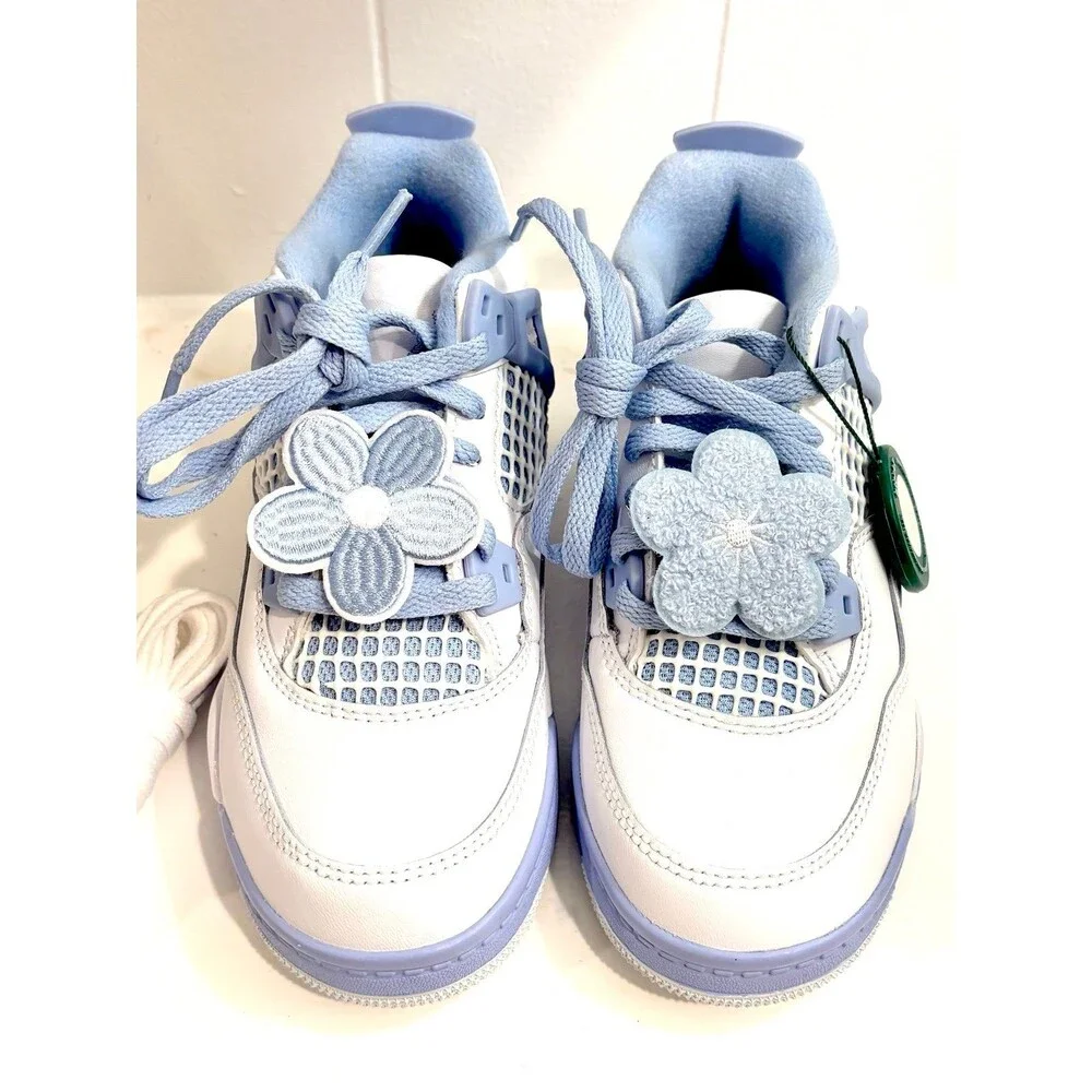 Air Jordan 4 Retro forget Me Not BRAND NEW youth 13